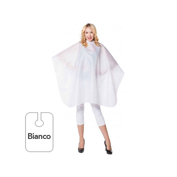 MP HAIR MANTELLA TAGLION NYLON VELCRO BIANCO BASIC - Tre Pi Profumerie