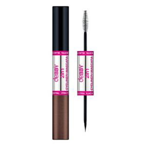 DEBBY EYELINER & MASCARA 2 IN 1 ULTRA BROWN 4 - Tre Pi Profumerie