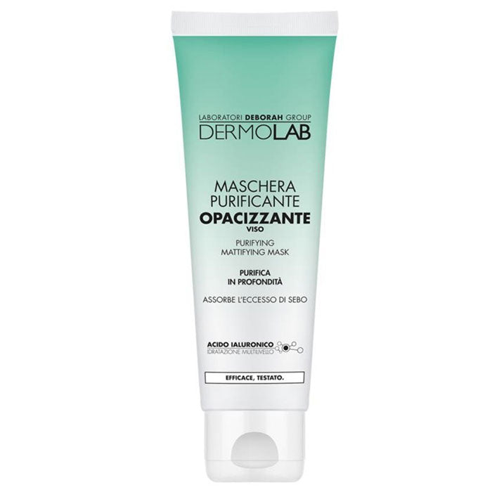 DERMOLAB MASCHERA PURIFICANTE OPACIZZANTE 75 ML - Tre Pi Profumerie