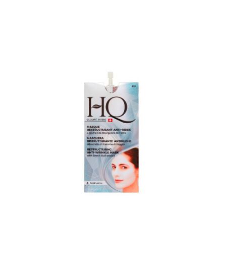 HQ MASCHERA VISO NERA RISTRUTTURANTE ANTI-RUGHE 15 ML - Tre Pi Profumerie
