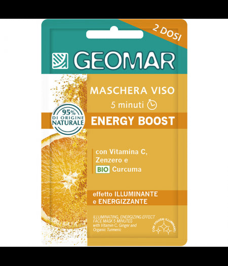 GEOMAR MASCHERA VISO ENERGY BOOST 15 ML - Tre Pi Profumerie