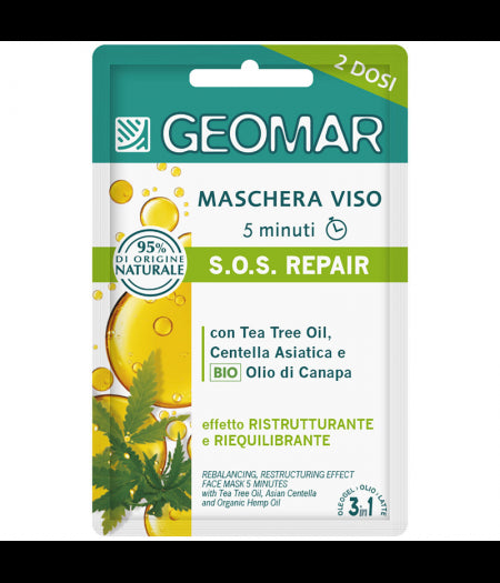GEOMAR MASCHERA VISO SOS REPAIR 15ML - Tre Pi Profumerie