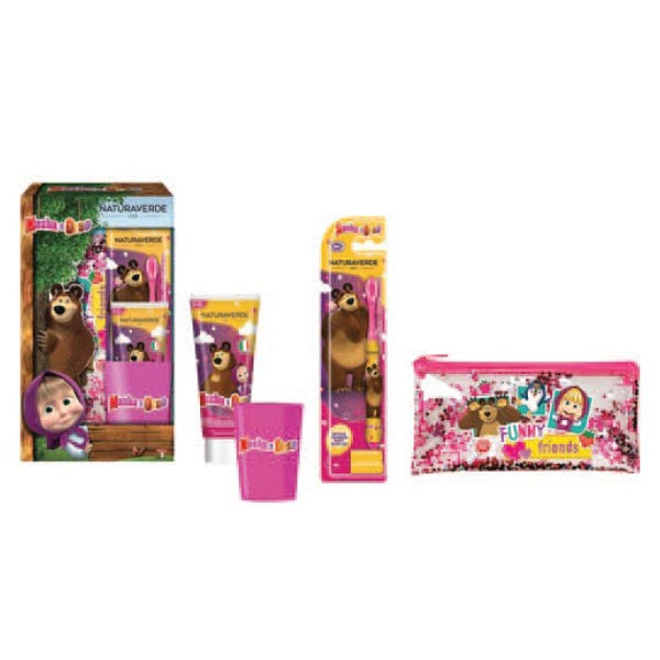 MASHA E ORSO COFANETTO ORAL CARE - Tre Pi Profumerie