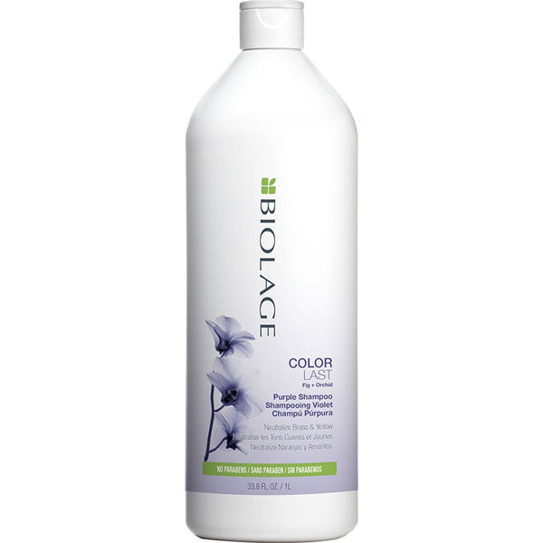 MATRIX BIOLAGE COLORLAST PURPLE BLUE SHAMPOO 1000 ML - Tre Pi Profumerie