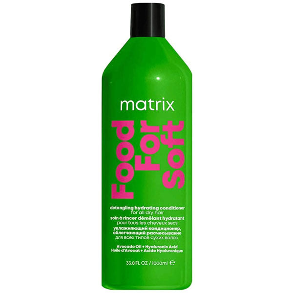 MATRIX FOOD FOR SOFT CONDITIONER IDRATANTE E DISTRICANTE 1000 ML - Tre Pi Profumerie