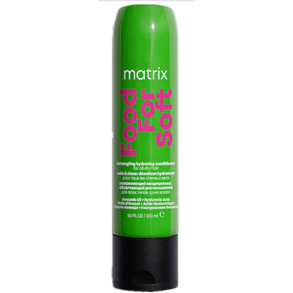 MATRIX FOOD FOR SOFT CONDITIONER IDRATANTE E DISTRICANTE 300 ML - Tre Pi Profumerie
