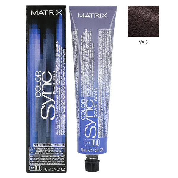 MATRIX TINTA CAPELLI COLOR SYNC POWER COOLS VA5 - Tre Pi Profumerie
