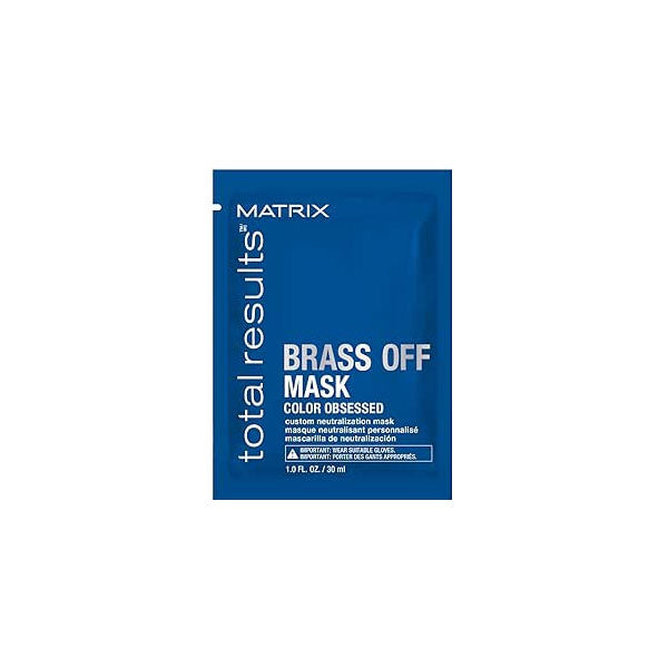 MATRIX TOTAL RESULTS BRASS OFF MASK 30 ML - Tre Pi Profumerie