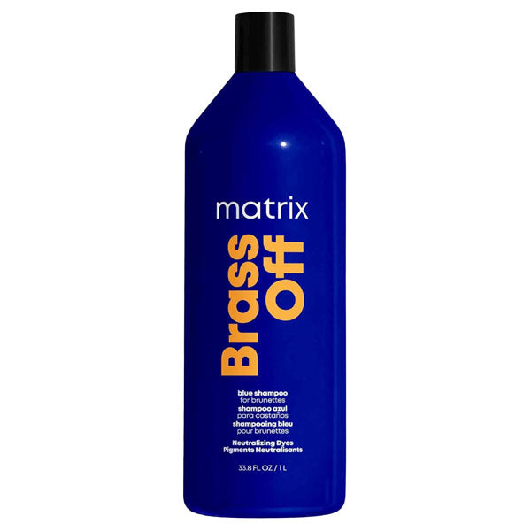 MATRIX TOTAL RESULTS BRASS OFF SHAMPOO 1000 ML - Tre Pi Profumerie
