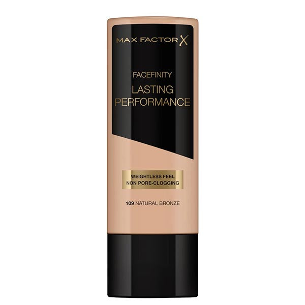 MAX FACTOR LASTING PERFORMANCE FONDOTINTA NATURAL BRONZE 109 - Tre Pi Profumerie