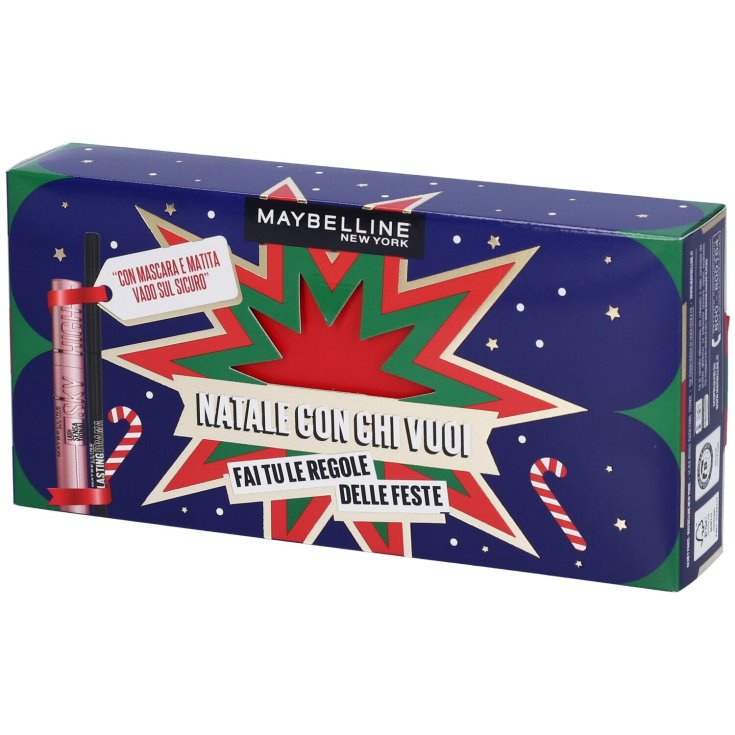 MAYBELLINE COFANETTO NATALE MASCARA SKY HIGH + MAKE UP BOX