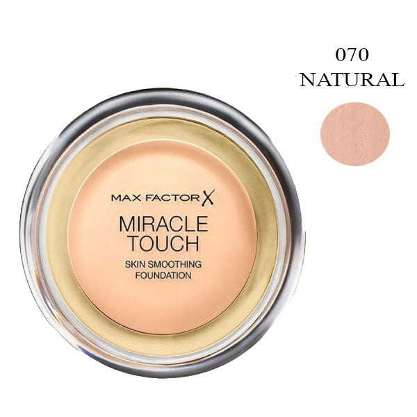 MAX FACTOR MIRACLE TOUCH LIQUID ILLUSION FOUNDATION NATURAL 070 - Tre Pi Profumerie