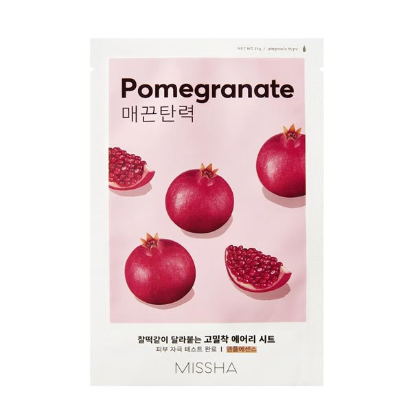 MISSHA SHEET MASK MASCHERA VISO IN TESSUTO MELOGRANO - Tre Pi Profumerie
