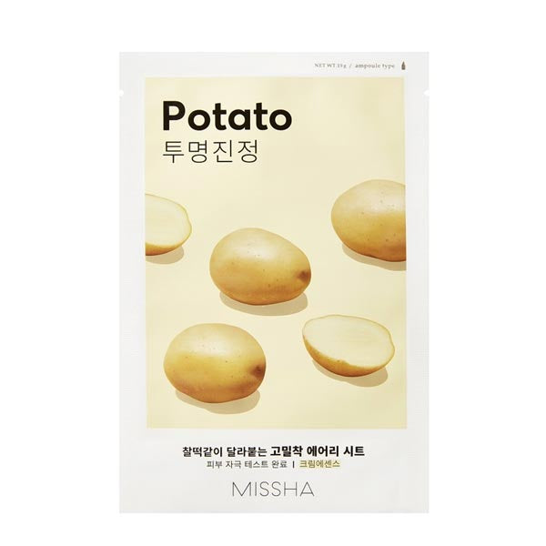 MISSHA SHEET MASK MASCHERA VISO IN TESSUTO POTATO - Tre Pi Profumerie