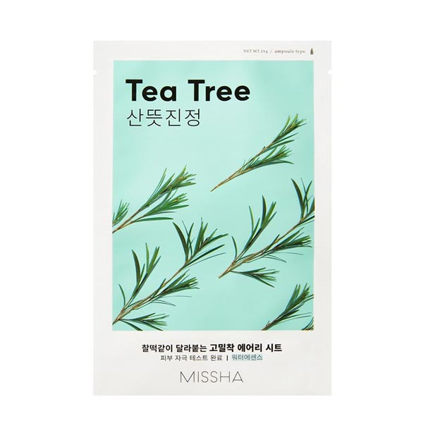 MISSHA SHEET MASK MASCHERA VISO IN TESSUTO TEA TREE - Tre Pi Profumerie