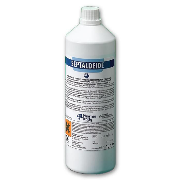 PHARMA TRADE SEPTALDEIDE DISINFETTANTE PER FERRI 1000 ML - Tre Pi Profumerie