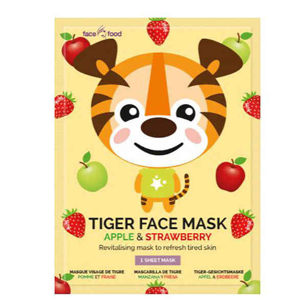 MONTAGNE JEUNESSE MASCHERA TIGER FACE MASK APPLE E STRAWBERRY - Tre Pi Profumerie
