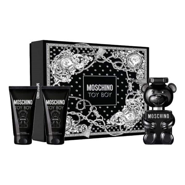 MOSCHINO COFANETTO REGALO TOY BOY EDP50+SG50+AS50 - Tre Pi Profumerie