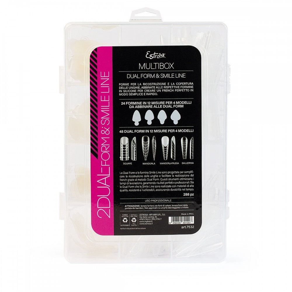 MP HAIR DUAL FORM RICOSTRUZIONE UNGHIE MULTIBOX 288 PZ