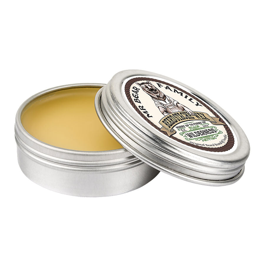 MR BEAR FAMILY WILDERNESS BEARD STACHE WAX 30 ML - Tre Pi Profumerie
