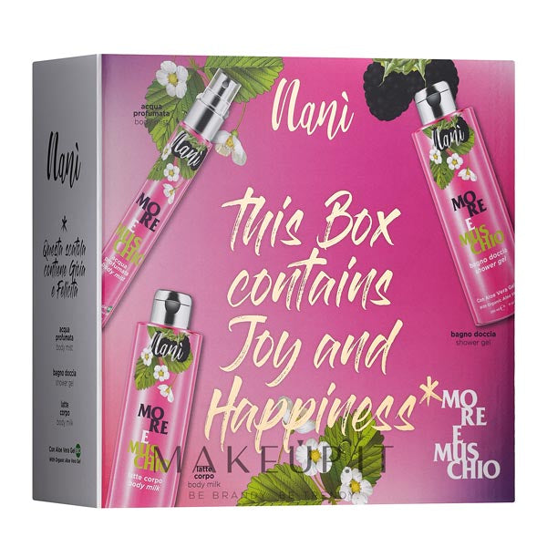 NANI MORE E MUSCHIO COFANETTO ACQUA CORPO + DOCCIA + CREMA CORP - Tre Pi Profumerie