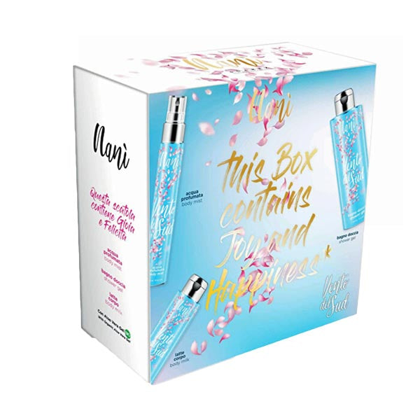 NANI VENTO DEL SUD COFANETTO ACQUA CORPO + DOCCIA + CREMA CORPO - Tre Pi Profumerie