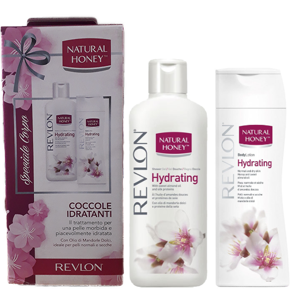 NATURAL HONEY COFANETTO COCCOLE LOZIONE CORPO 400 + DOCCIA 650 - Tre Pi Profumerie