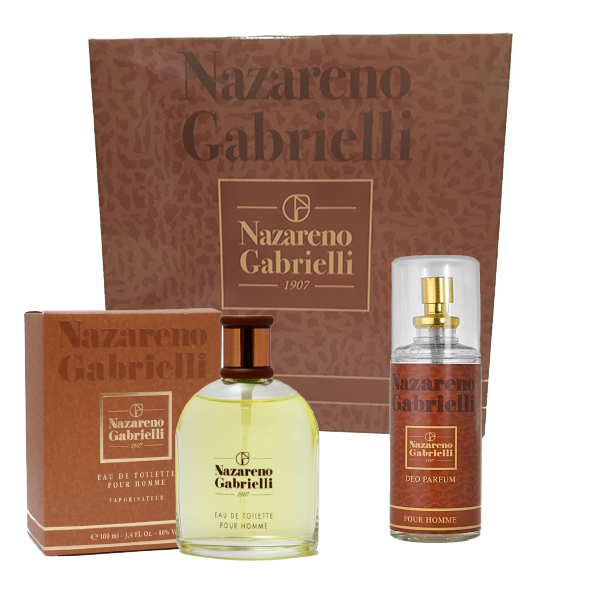 NAZARENO GABRIELLI POURHOMME COFANETTO EDT 100 ML + DEO 120 ML - Tre Pi Profumerie