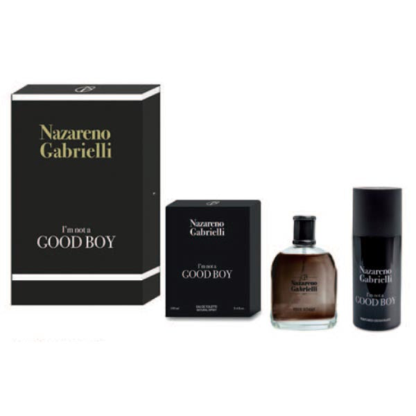 NAZARENO GABRIELLI GOODBOY COFANETTO EDT 100 ML + DEODORANTE - Tre Pi Profumerie