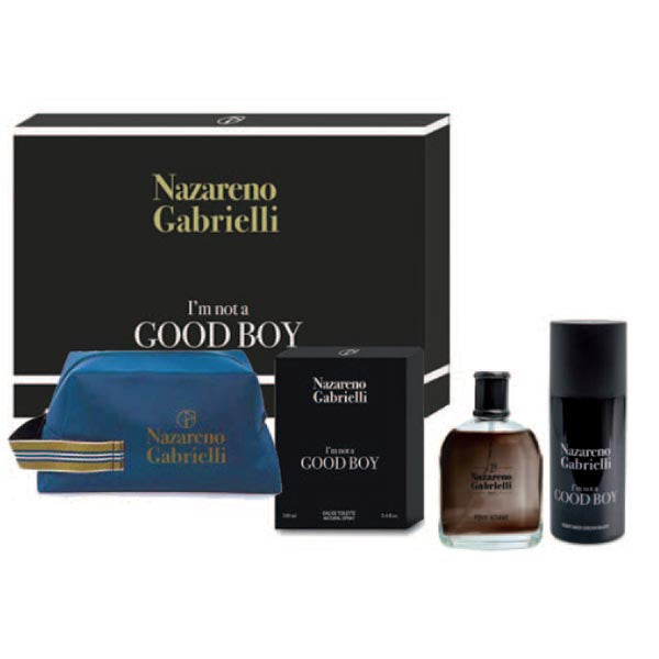 NAZARENO GABRIELLI GOODBOY COFANETTO ASL 100 ML + POCHETTE - Tre Pi Profumerie