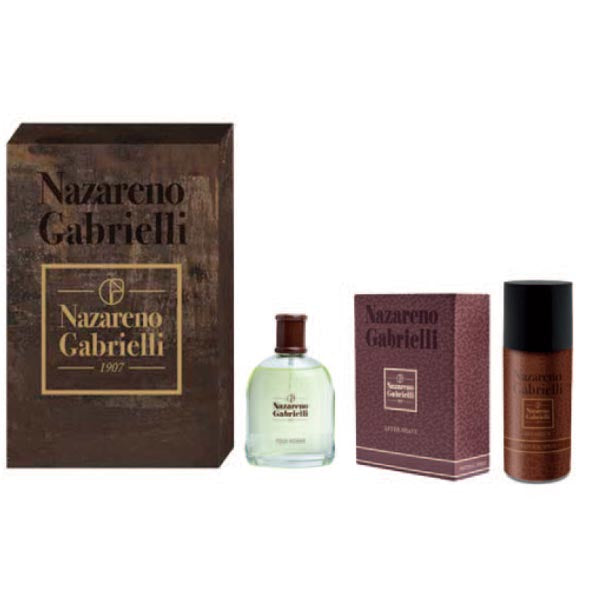 NAZARENO GABRIELLI POURHOMME COFANETTO ASL 50 ML + DEODORANTE - Tre Pi Profumerie