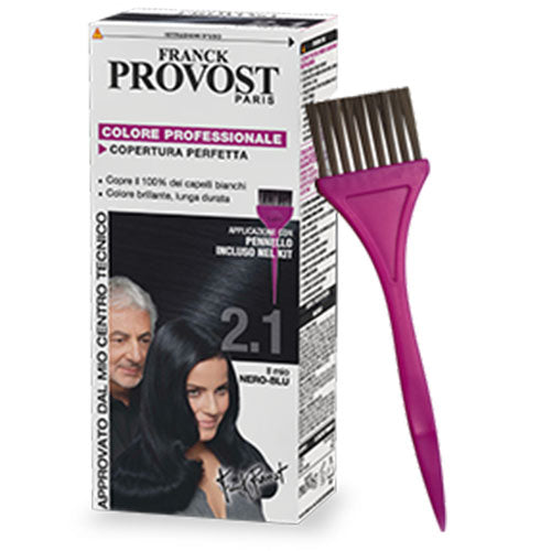 FRANCK PROVOST COLORAZIONE PERMANENTE NERO BLU 2,1 - Tre Pi Profumerie