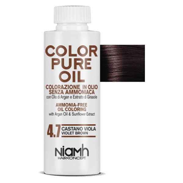 NIAMH TINTURA CAPELLI COLOR PURE OIL 4.7 - Tre Pi Profumerie