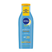 NIVEA SUN PROTECT & BRONZE LATTE SOLARE SPF 20 200 ML - Tre Pi Profumerie