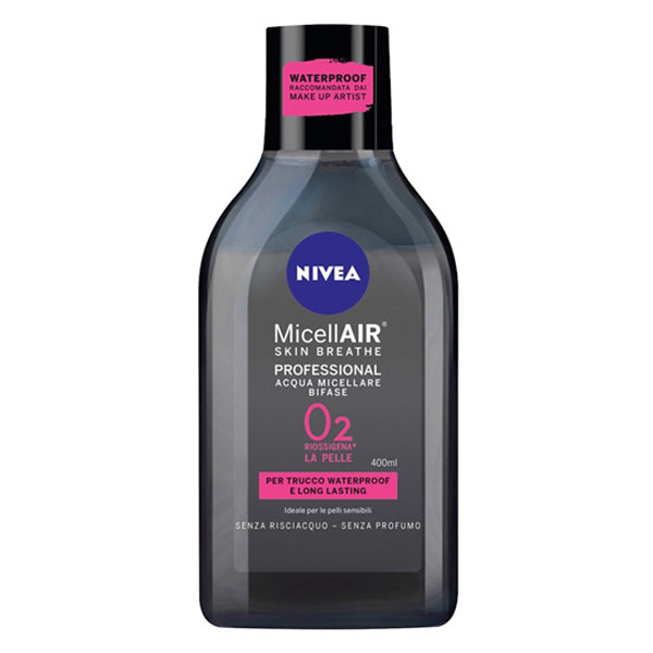 NIVEA ACQUA MICELLARE BIFASE PELLI SENSIBILI 400 ML - Tre Pi Profumerie