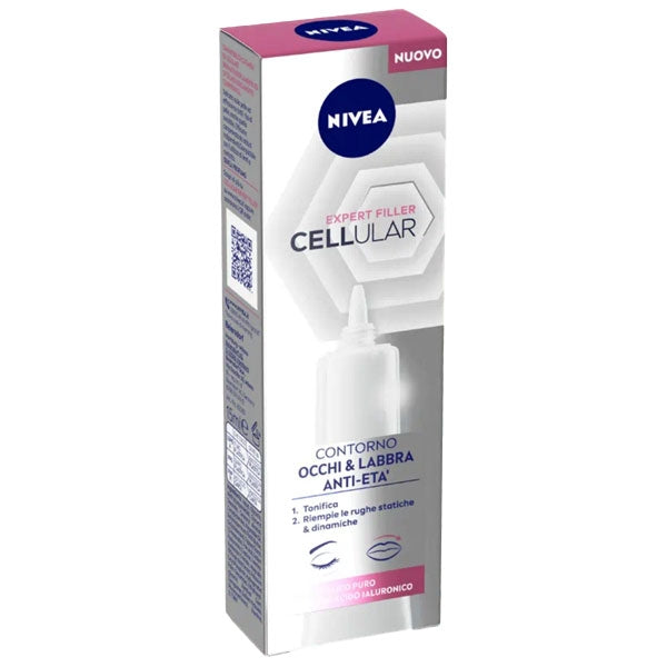 NIVEA HYALURON CELLULARFILLER CONTORNO OCCHI ANTI RUGHE 15 ML - Tre Pi Profumerie