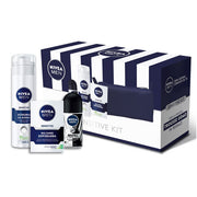 NIVEA SENSITIVE KIT BALSAMO DOPOBARBA 100 + SCIUMA 200 + ROLL 50 - Tre Pi Profumerie