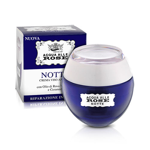 ROBERTS ACQUA ALLE ROSECREMA VISO NOTTE ANTI ETA' 50 ML - Tre Pi Profumerie