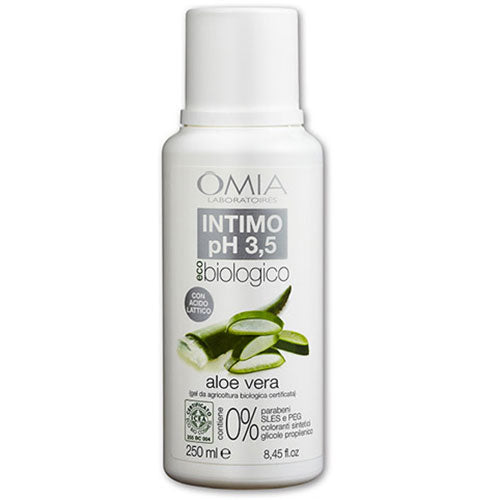 OMIA INTIMO PH 3,5 ALOEVERA CON ACIDO LATTICO 250 ML - Tre Pi Profumerie
