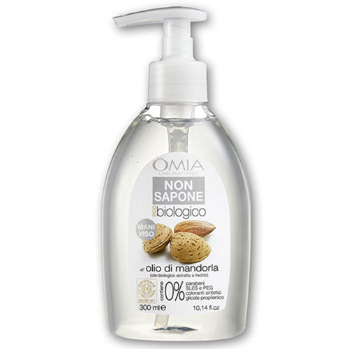 OMIA NON SAPONE MANI VISO OLIO DI MANDORLA 300 ML - Tre Pi Profumerie