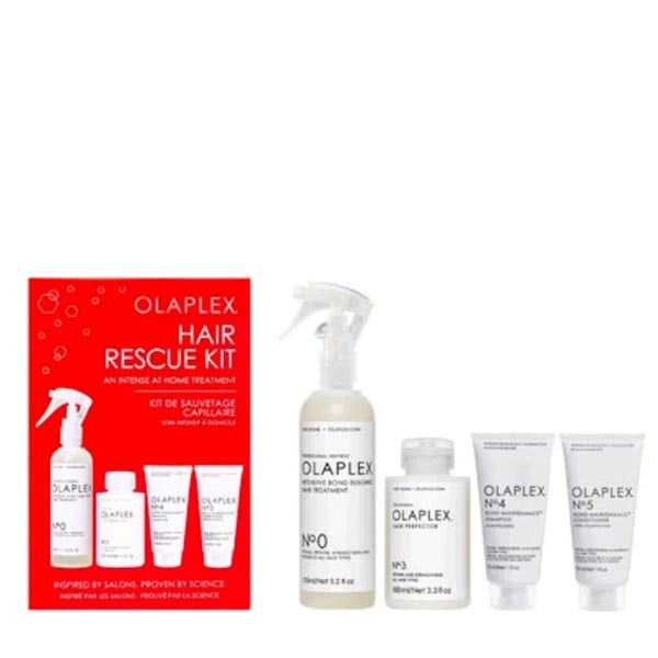 OLAPLEX HAIR RESCUE KITNATALE N0 + N3 + N4 + N5 - Tre Pi Profumerie