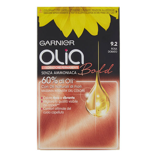 GARNIER OLIA BOLD ROSA DORATO 9,2 - Tre Pi Profumerie