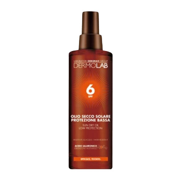 DERMOLAB OLIO SECCO SOLARE SPF 6 200 ML - Tre Pi Profumerie