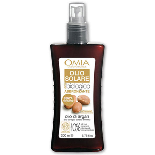 OMIA OLIO SOLARE ARGAN ABBRONZANTE 200 ML - Tre Pi Profumerie