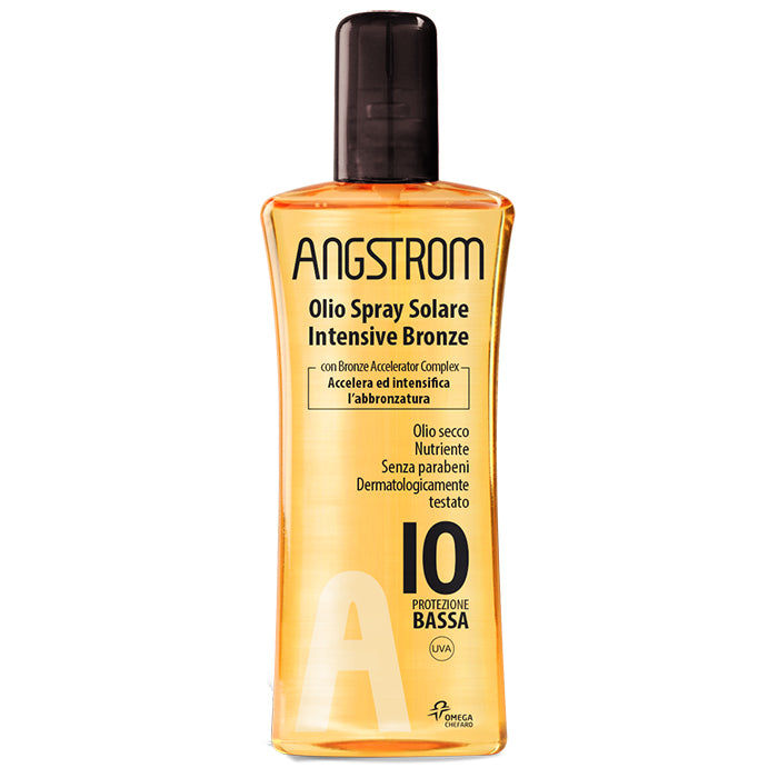 ANGSTROM OLIO SPRAY SOLARE INTENSIVE BRONZE SPF 10 150 ML - Tre Pi Profumerie