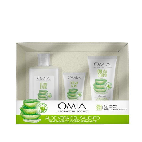 OMIA COFANETTO REGALO BODY CARE ALOE DEL SALENT - Tre Pi Profumerie