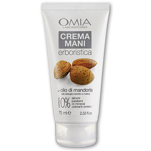 OMIA CREMA MANI ALL'OLIO DI MANDORLA 75 ML - Tre Pi Profumerie