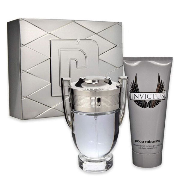 PACO RABANNE INVICTUS COFANETTO EDT 100 + SHAMPOO 100 ML - Tre Pi Profumerie