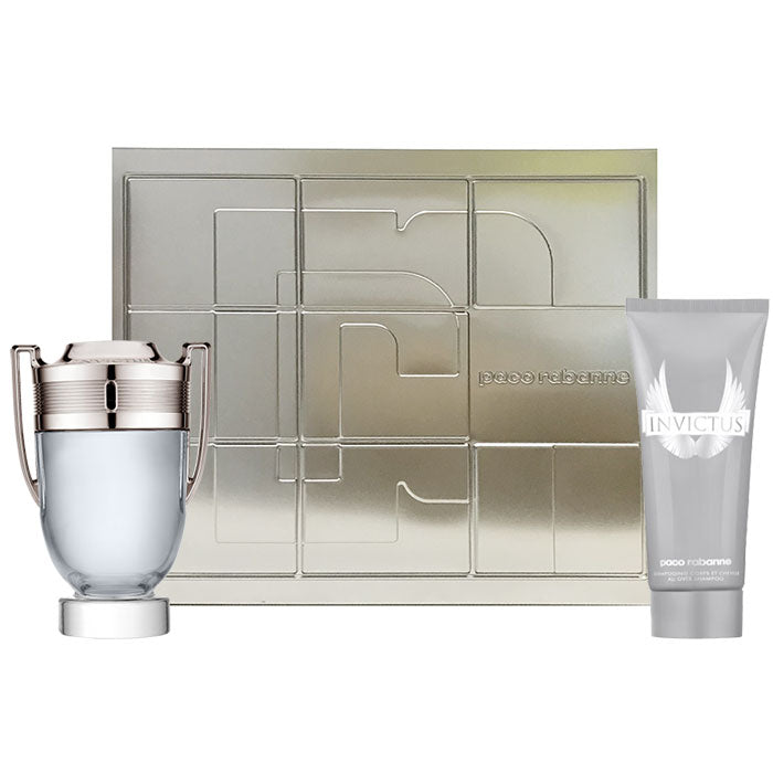 PACO RABANNE INVICTUS COFANETTO EDT 100 + SHOWER GEL 100 ML - Tre Pi Profumerie