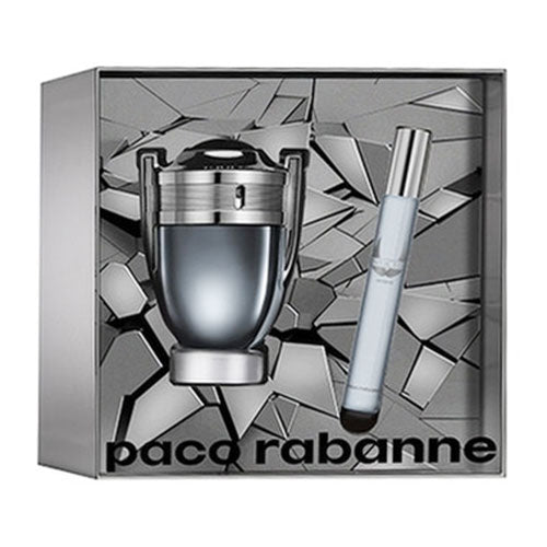 PACO RABANNE INVICTUS COFANETTO EDT 50 + TRAVEL 10 ML - Tre Pi Profumerie